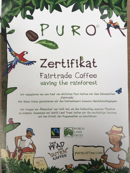 PURO saving the rainforest